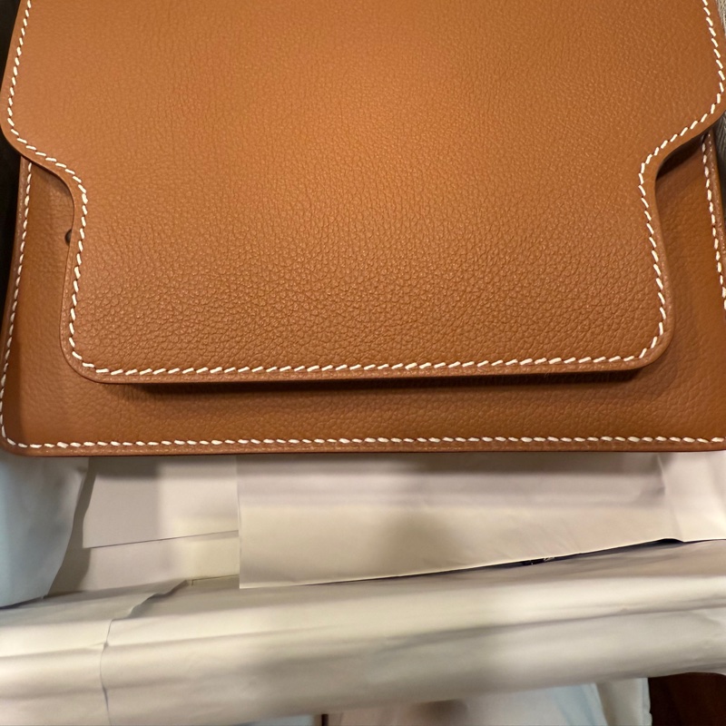 愛馬仕 mini roulis gold 銀扣 evercolor皮(成本出清)-3