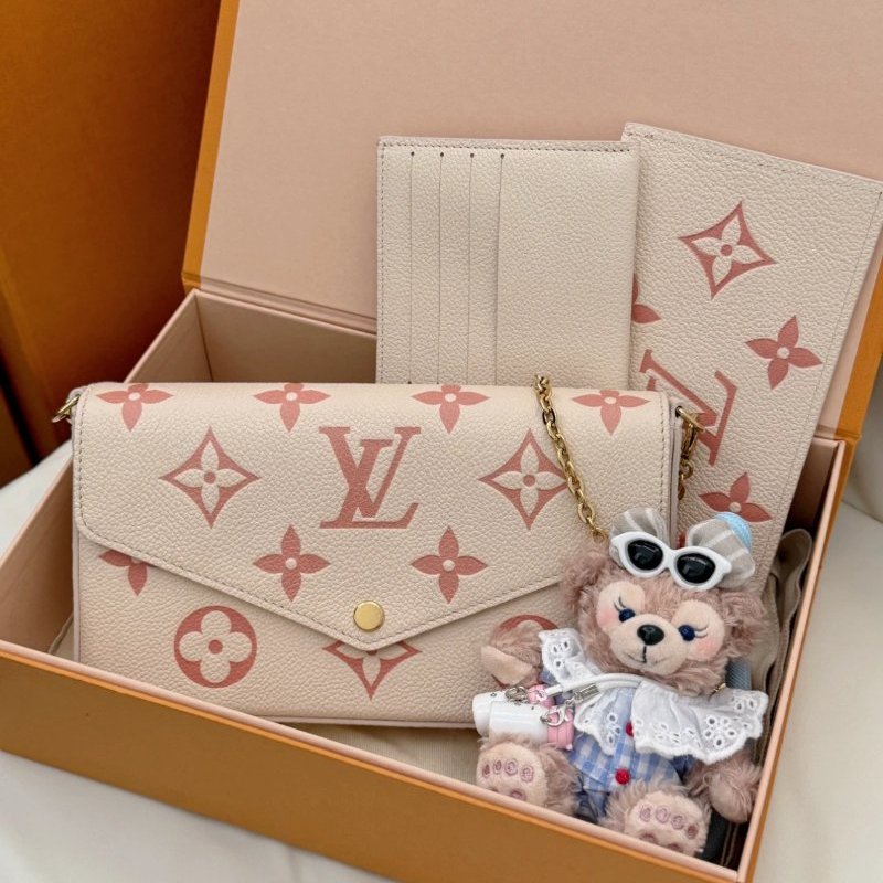 Lv草莓三合一限定停產款 草莓配色上市以來呼聲很高 但沒多久就停產 超級稀有 全新閒置可送禮-0