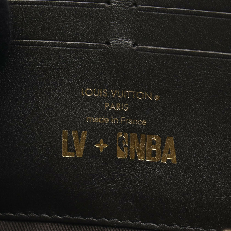 LOUIS VUITTON × NBA Soft Trunk 單肩包 M80549 Monogram Taurillon 棕色 二手-3