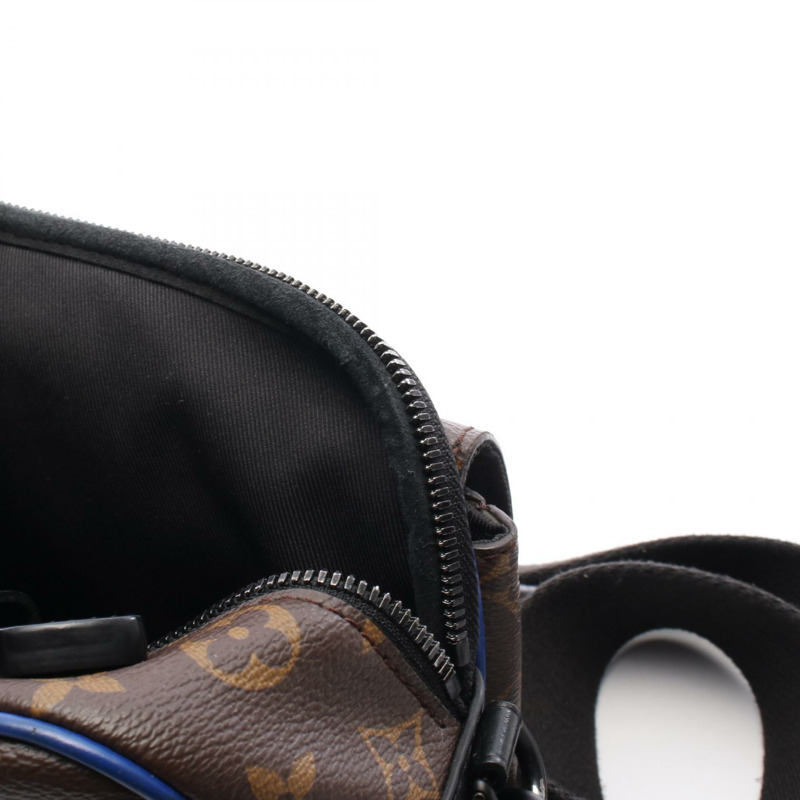 LOUIS VUITTON S 鎖郵差單肩包手提包 M45863 Monogram macassar 二手-6