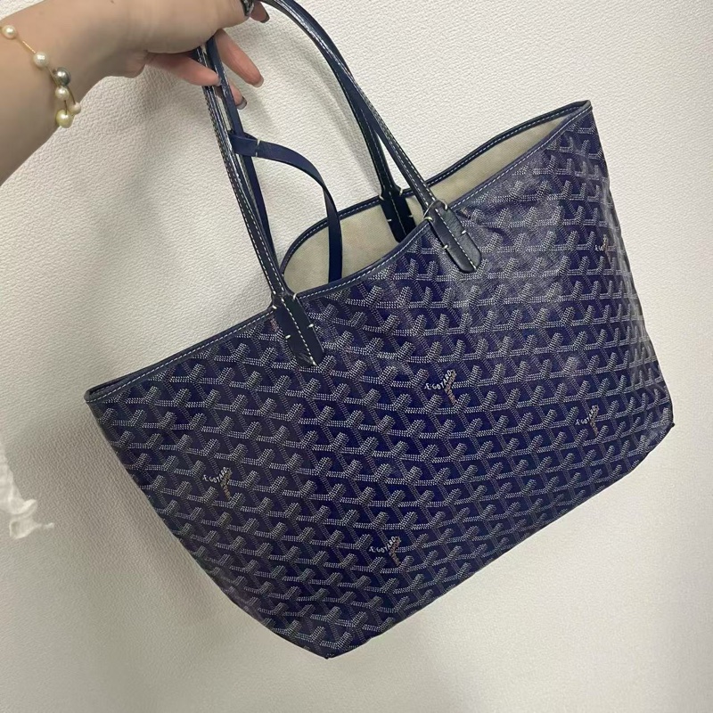 「JL精品代購」9新Goyard托特包小號 寶藍色-3