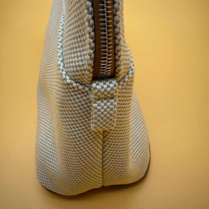 Hermes 愛馬仕 全新  Bolide Casaque收納包 洗漱包 化妝包 肩背包 H logo 中號 medium model 蜂蜜色-6