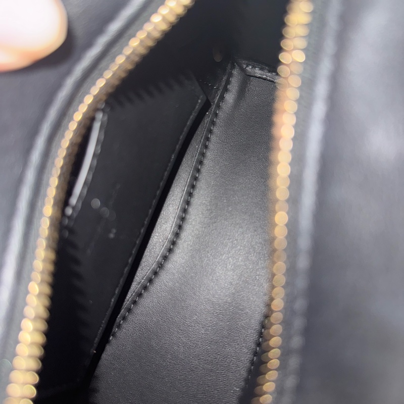 BALENCIAGA 巴黎世家 NEO CLASSIC 迷你款 金釦牛皮手提/斜背包(黑色)-8