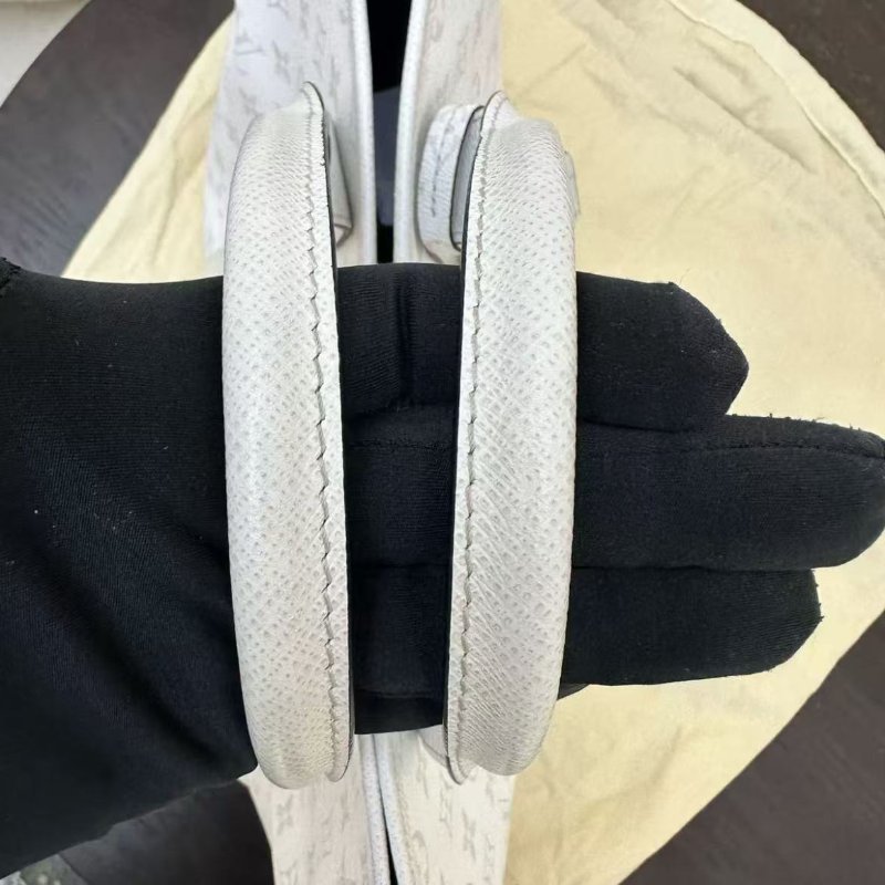 LOUIS VUITTON Weekend 灰白色 托特包 單肩包 男款 配件塵袋 98新-5