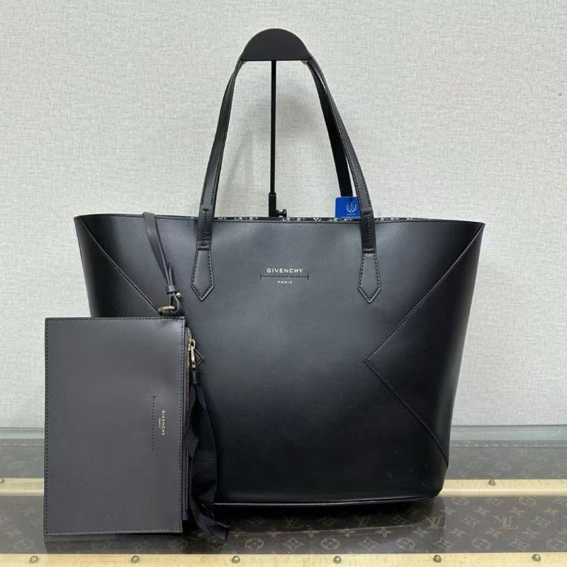 ✨GIVENCHY 黑金子母托特包36*31*18 99新配件塵袋-0
