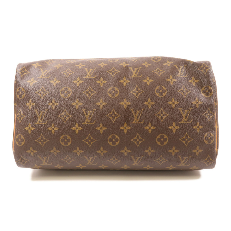 LOUIS VUITTON Monogram Speedy 35金扣手挽袋-3