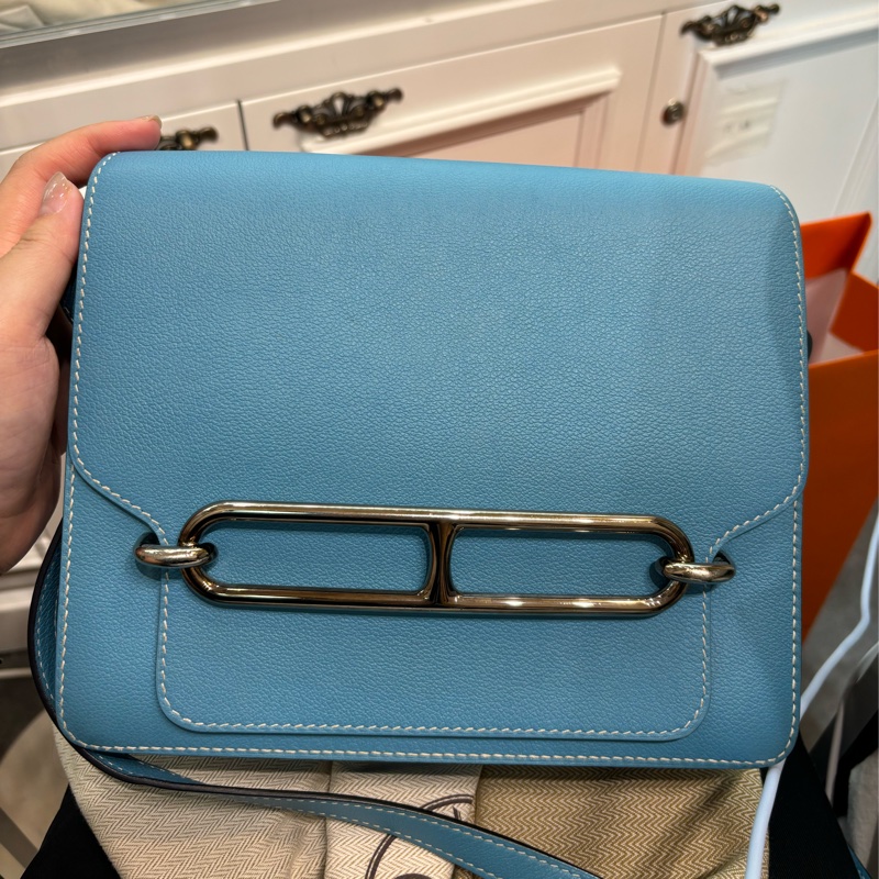 Hermes Roulis 23 blue-5