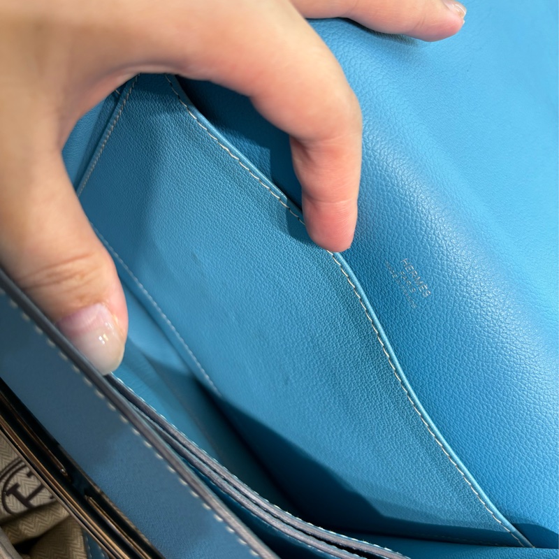 Hermes Roulis 23 blue-11