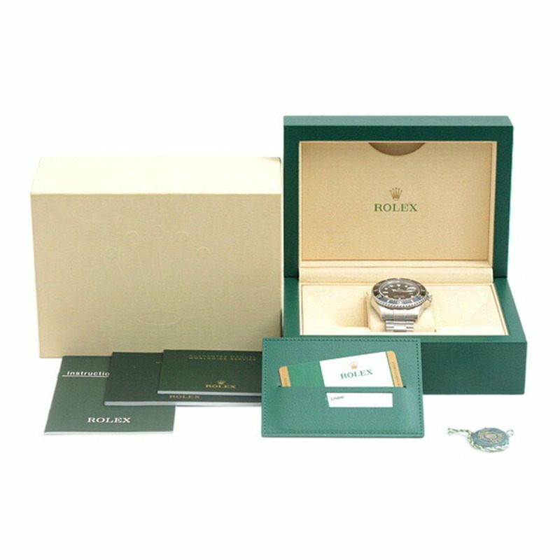 勞力士手錶男式海使型隨機自動黑色錶盤不銹鋼 ROLEX 126600 SS-7