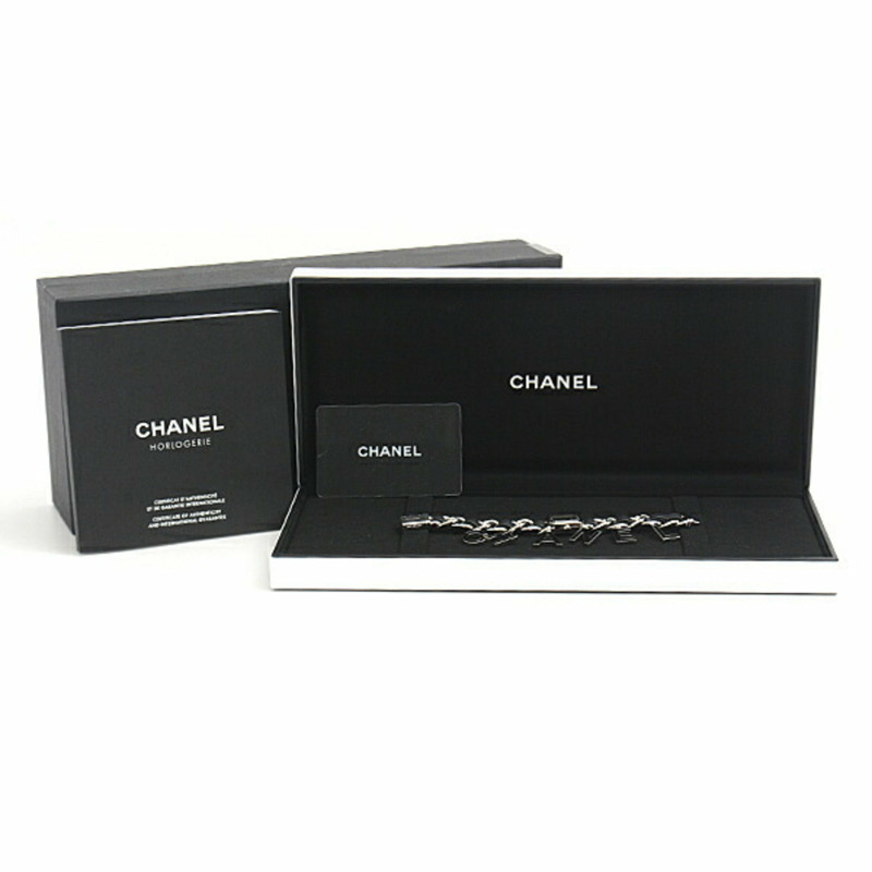 香奈兒 (Chanel) 女士腕錶 Premiere Wanted de 電池供電吊墜 黑色錶盤 CHANEL H7471-9