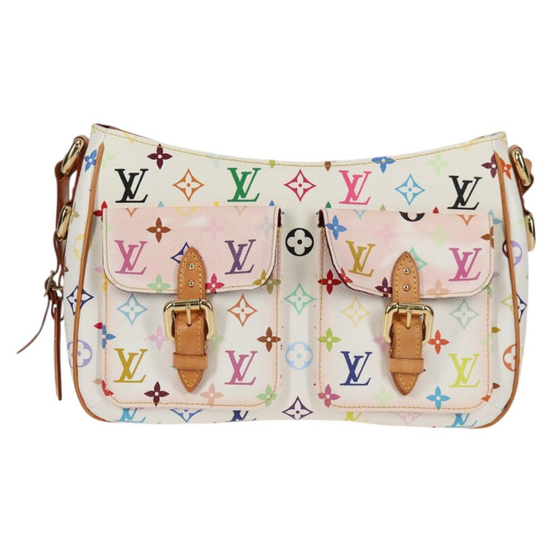 【日本直送】路易威登 Monogram 多色 Lodge GM 包白色 M40051 LV 授權 125413V-12