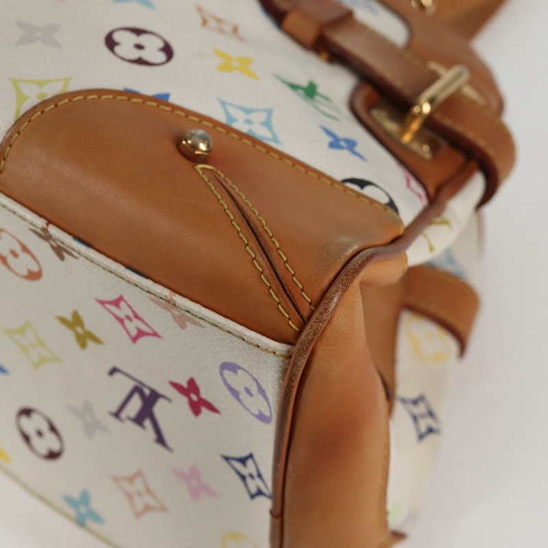 【日本直送】路易威登 Monogram 多色 Claudia 手提包白色 M40193 LV 授權 125340V-15