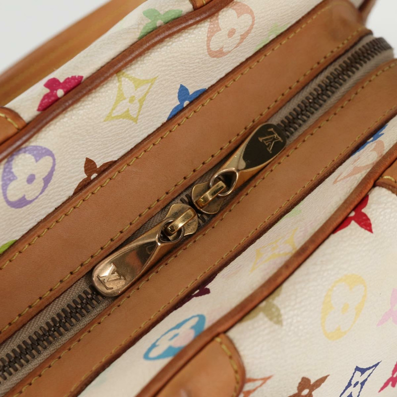 【日本直送】路易威登 Monogram 多色 Claudia 手提包白色 M40193 LV 授權 125340V-16