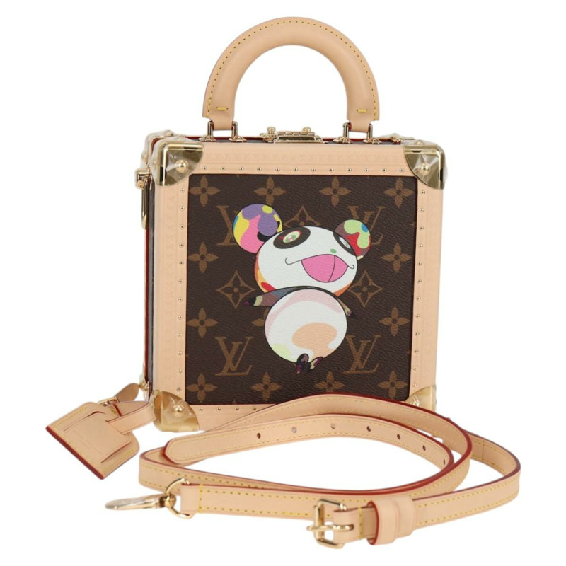 【日本直送】LOUIS VUITTON Monogram Panda LV × TM 迷你方形旅行箱包 M13127 正品 BA2353SM-0