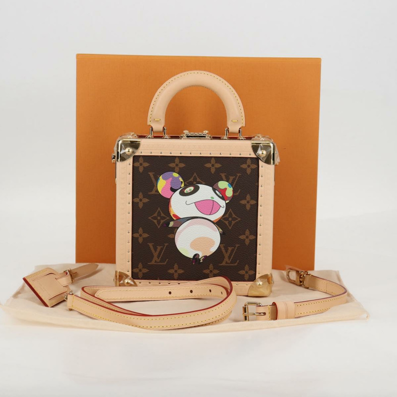 【日本直送】LOUIS VUITTON Monogram Panda LV × TM 迷你方形旅行箱包 M13127 正品 BA2353SM-11