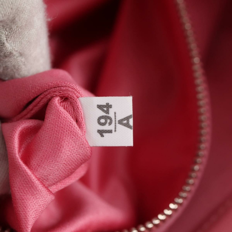 【日本直送】Miu Miu Matelasse 手提包 皮革 粉紅色 銀色 正品 PP611V-10