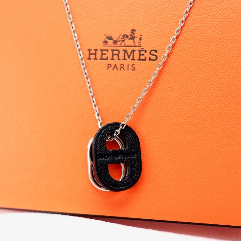 HERMES 愛瑪仕 O'Maillon 吊墜頸鏈-4