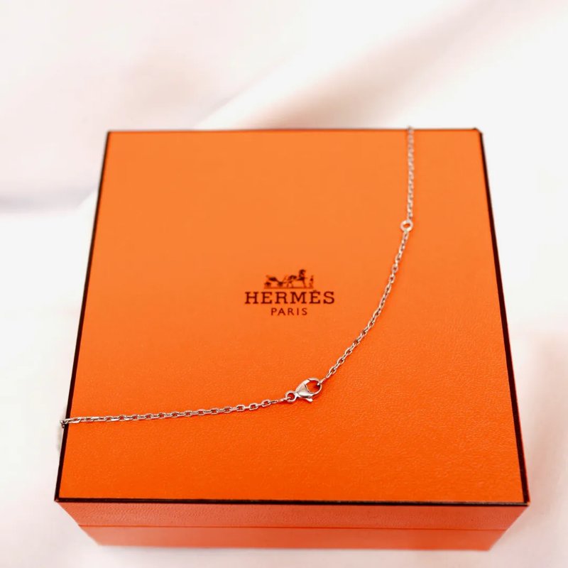 HERMES 愛瑪仕 O'Maillon 吊墜頸鏈-9