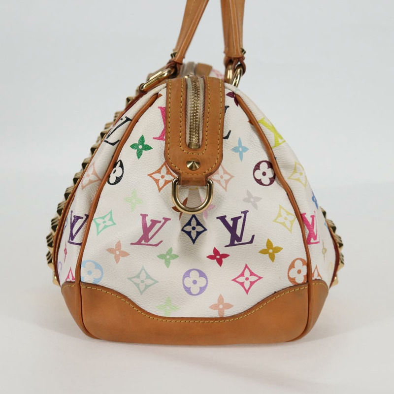 【日本直送】路易威登 Monogram Multicolor Courtney MM 手提包 2way 白色 M45641 正品 124889V-3