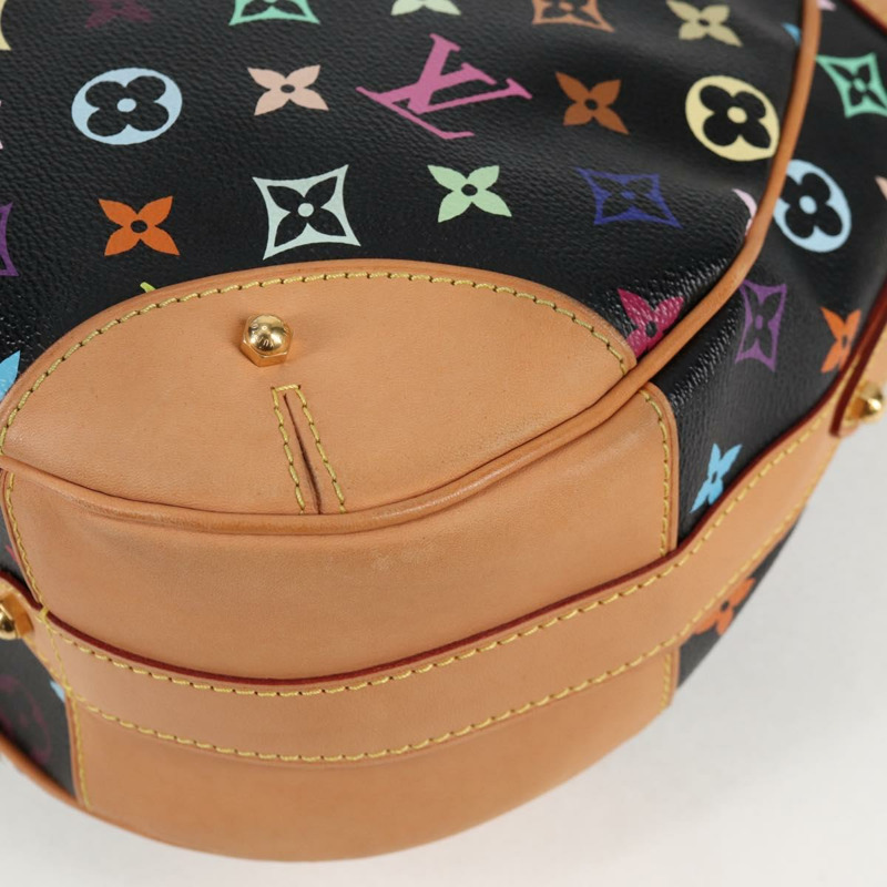 【日本直送】路易威登 Monogram 多色 Greta 肩背包 黑色 M40196 正品 124895AV-14