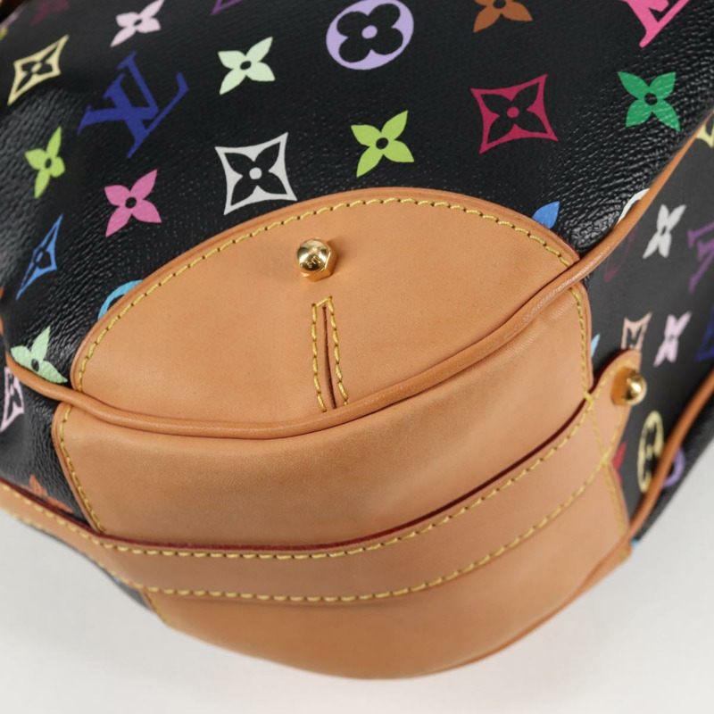 【日本直送】路易威登 Monogram 多色 Greta 肩背包 黑色 M40196 正品 124895AV-15