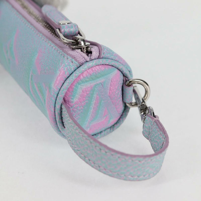 【日本直送】路易威登 Monogram Empreinte Micro Papillon 小包 Lila M00837 正品 126346M-5
