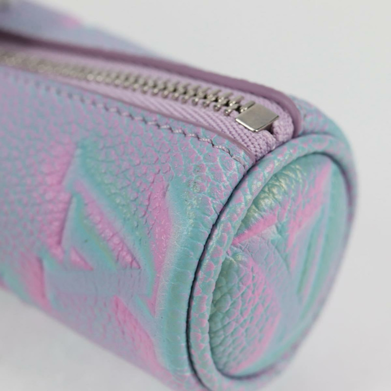 【日本直送】路易威登 Monogram Empreinte Micro Papillon 小包 Lila M00837 正品 126346M-13
