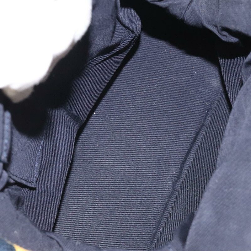 【日本直送】香奈兒 (CHANEL) 手提包，棉質，黃色，CC 標誌，貨號 125960V-10