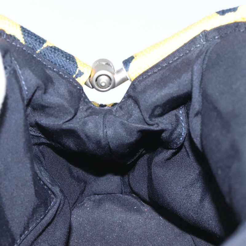 【日本直送】香奈兒 (CHANEL) 手提包，棉質，黃色，CC 標誌，貨號 125960V-17