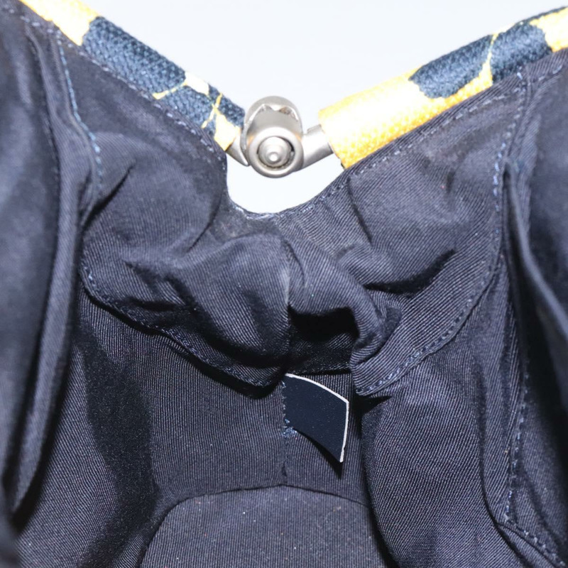 【日本直送】香奈兒 (CHANEL) 手提包，棉質，黃色，CC 標誌，貨號 125960V-18