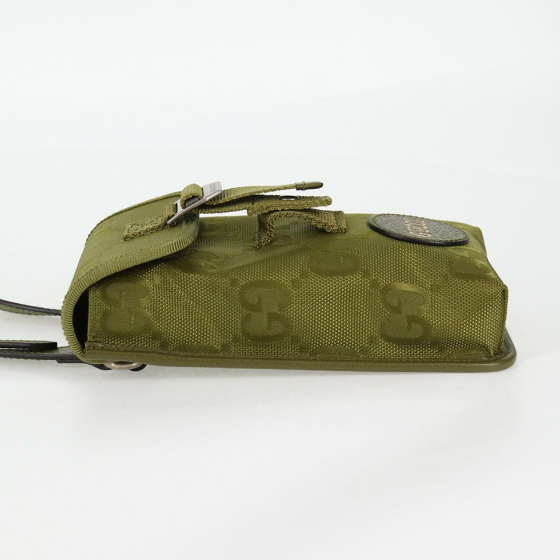 【日本直送】GUCCI GG 帆布單肩包 綠色 696018 正品 118861M-2