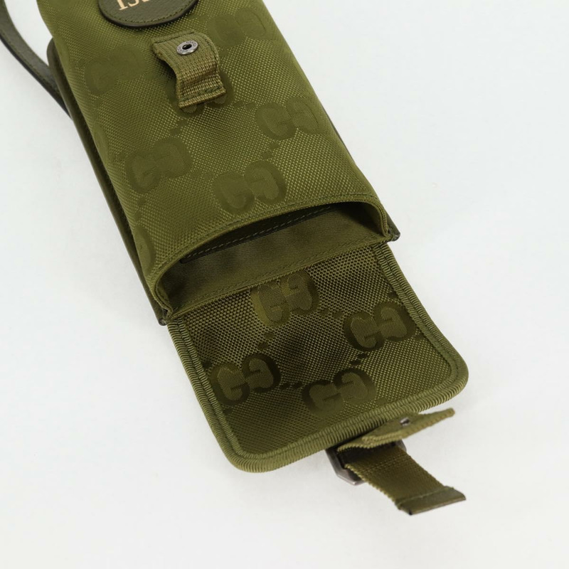 【日本直送】GUCCI GG 帆布單肩包 綠色 696018 正品 118861M-8