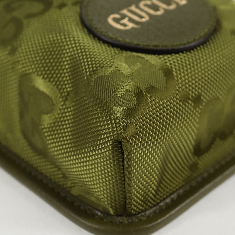 【日本直送】GUCCI GG 帆布單肩包 綠色 696018 正品 118861M-14