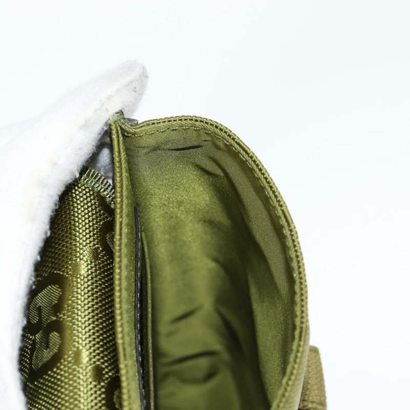 【日本直送】GUCCI GG 帆布單肩包 綠色 696018 正品 118861M-20