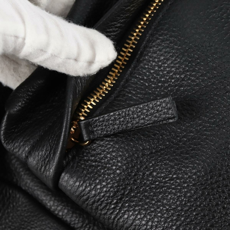 【日本直送】VERSACE 背包 皮革 黑金 正品 118735M-20