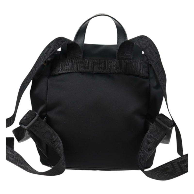 【日本直送】VERSACE 背包 尼龍 黑金 正品 118732V-1