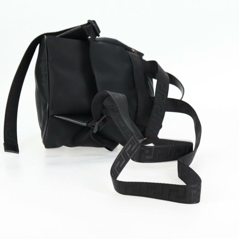 【日本直送】VERSACE 背包 尼龍 黑金 正品 118732V-7