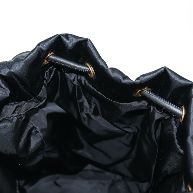 【日本直送】VERSACE 背包 尼龍 黑金 正品 118732V-22