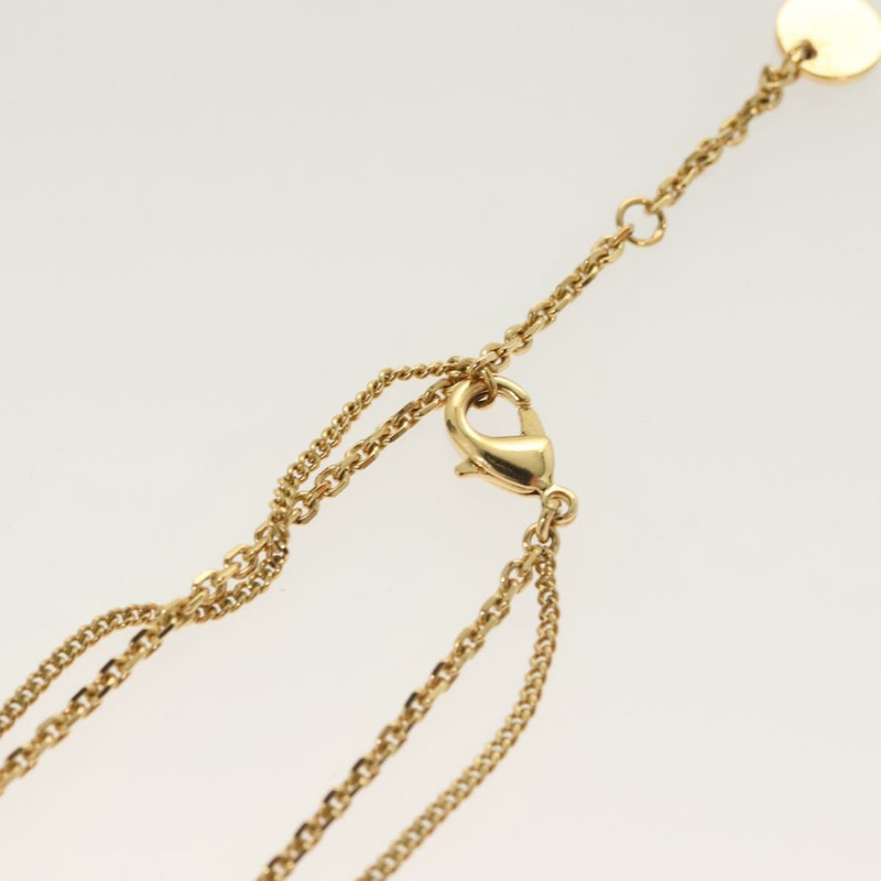 【日本直送】Christian Dior 雙鏈項鍊 金屬 金色 正品 121274M-18
