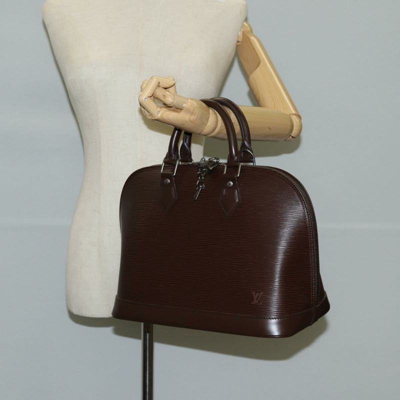 【日本直送】路易威登 Epi Alma 手提包 摩卡色 M5214D LV 正品 118711V-21