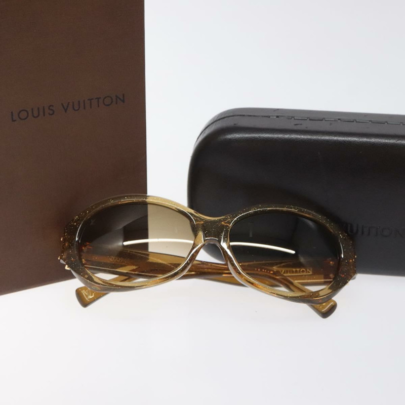 【日本直送】LOUIS VUITTON Supsongron 太陽眼鏡 塑膠 棕色 Z0094E LV 授權 ac3842M-14