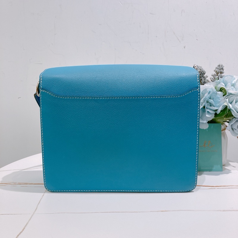 TW4309 HERMES 愛馬仕中號豬鼻肩帶包包ROULIS 23 BAG EVERCOLOR Stamp U-1