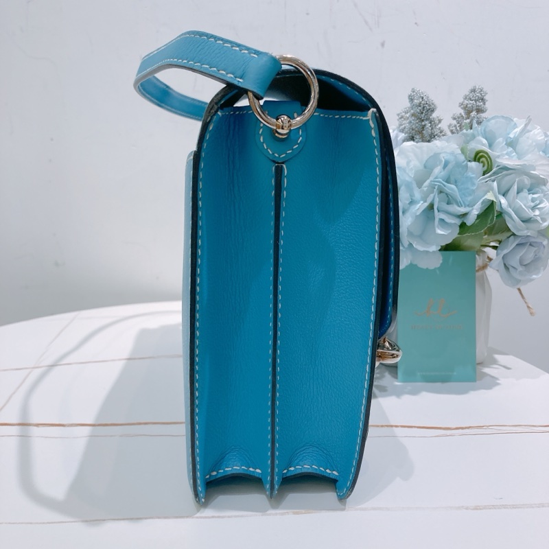 TW4309 HERMES 愛馬仕中號豬鼻肩帶包包ROULIS 23 BAG EVERCOLOR Stamp U-2