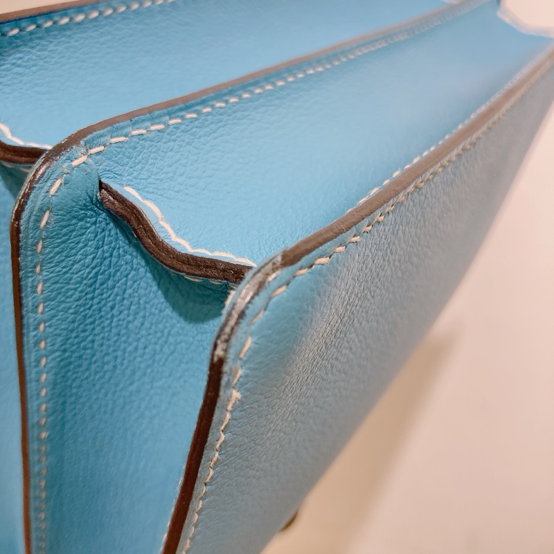 TW4309 HERMES 愛馬仕中號豬鼻肩帶包包ROULIS 23 BAG EVERCOLOR Stamp U-6