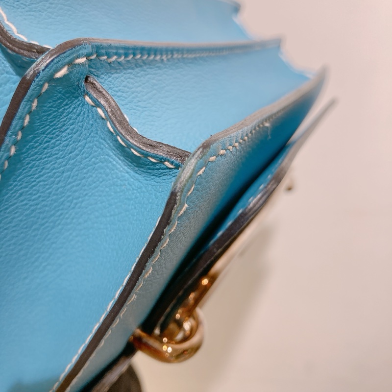 TW4309 HERMES 愛馬仕中號豬鼻肩帶包包ROULIS 23 BAG EVERCOLOR Stamp U-7