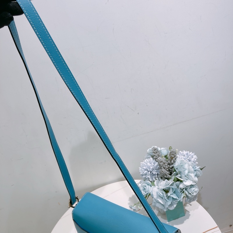 TW4309 HERMES 愛馬仕中號豬鼻肩帶包包ROULIS 23 BAG EVERCOLOR Stamp U-15