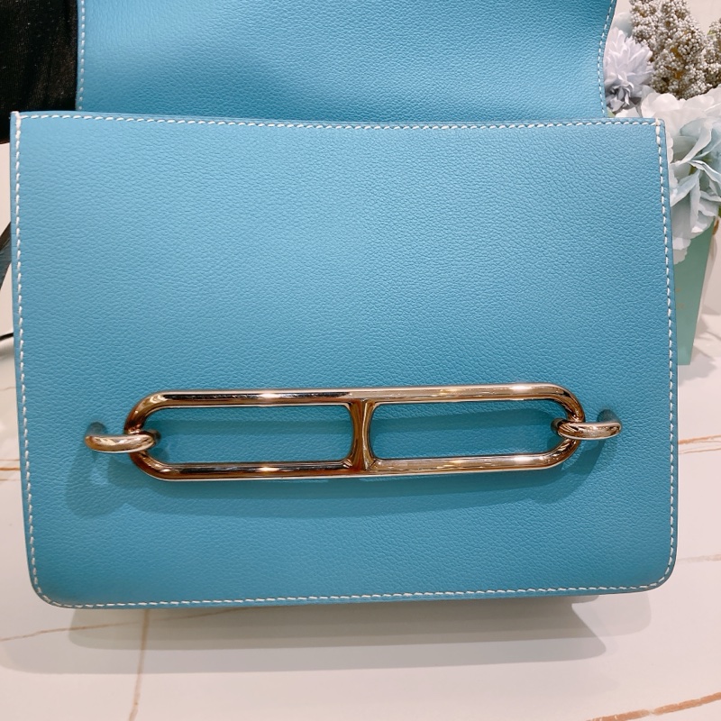 TW4309 HERMES 愛馬仕中號豬鼻肩帶包包ROULIS 23 BAG EVERCOLOR Stamp U-23