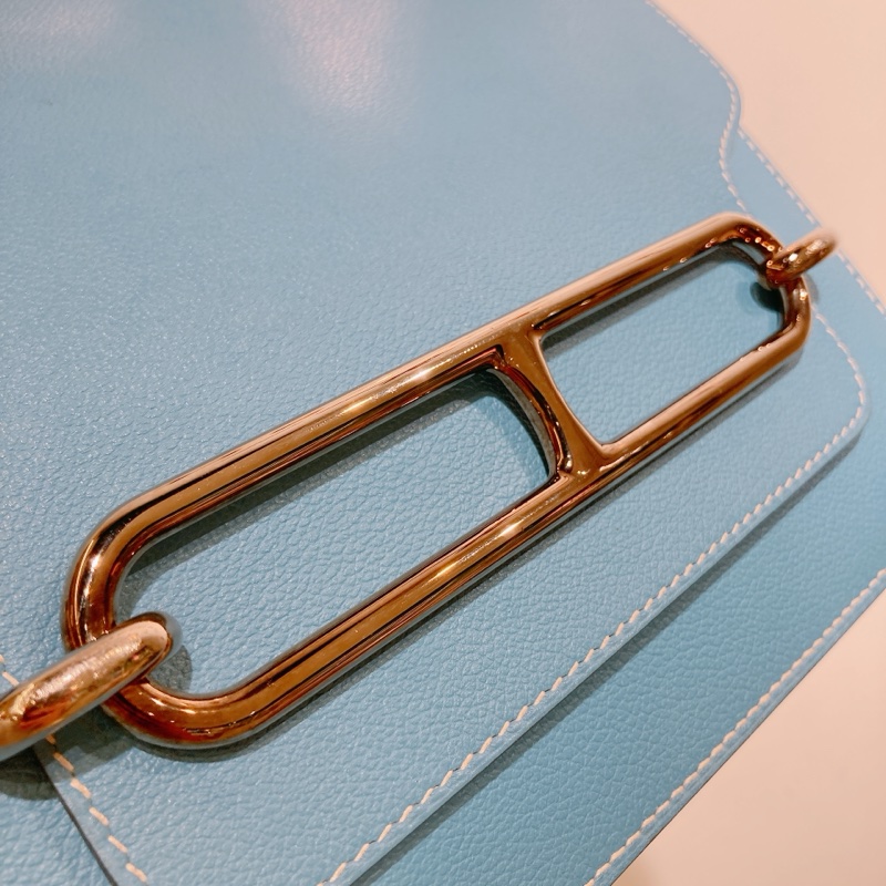 TW4309 HERMES 愛馬仕中號豬鼻肩帶包包ROULIS 23 BAG EVERCOLOR Stamp U-24