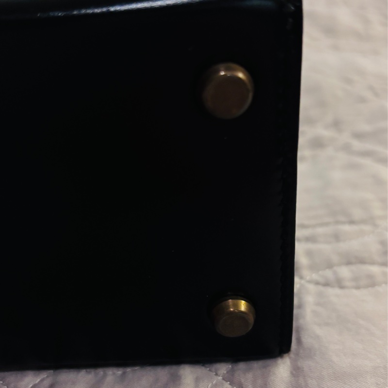 Hermes mini Kelly 古董1980年代-20