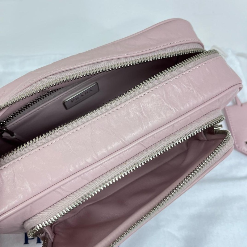 Prada plaque pink bag-4